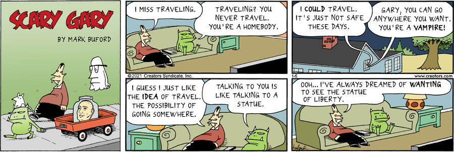 Scary Gary for Jan 05, 2025