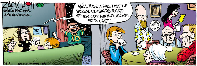 Zack Hill for Jan 12, 2025