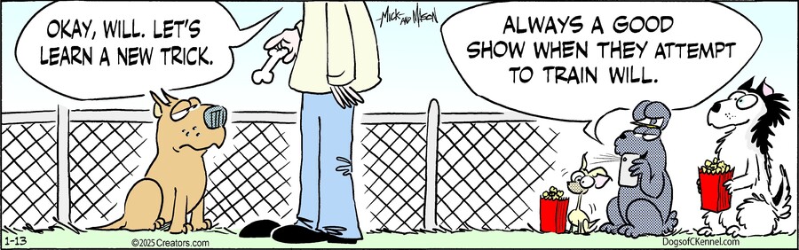 Dogs of C-Kennel for Jan 13, 2025