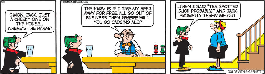 Andy Capp for Jan 27, 2025