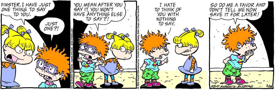 Rugrats for Feb 18, 2025