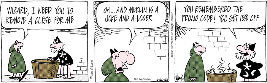 Wizard of Id for Feb 20, 2023