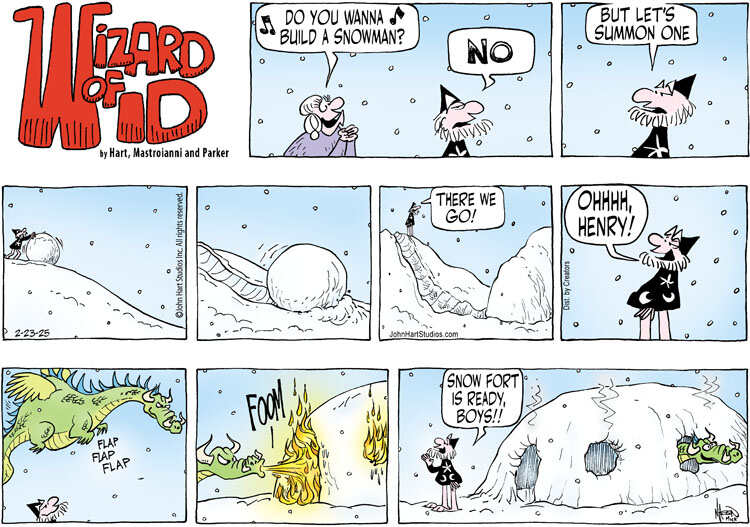 Wizard of Id for Feb 23, 2025