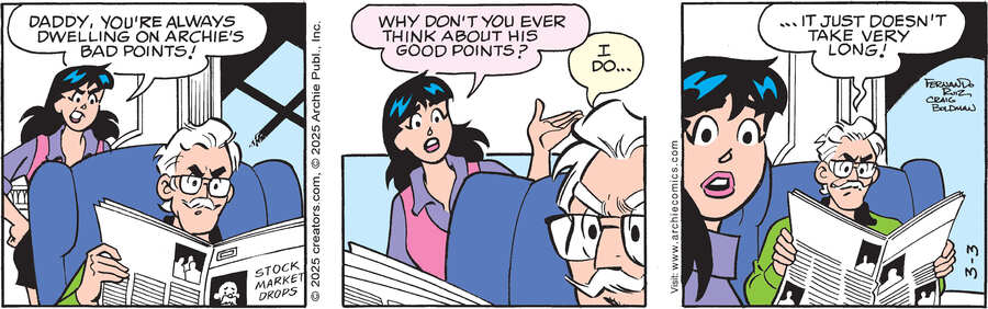 Archie for Mar 03, 2025