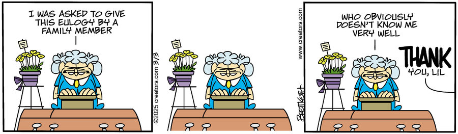 Diamond Lil for Mar 03, 2025