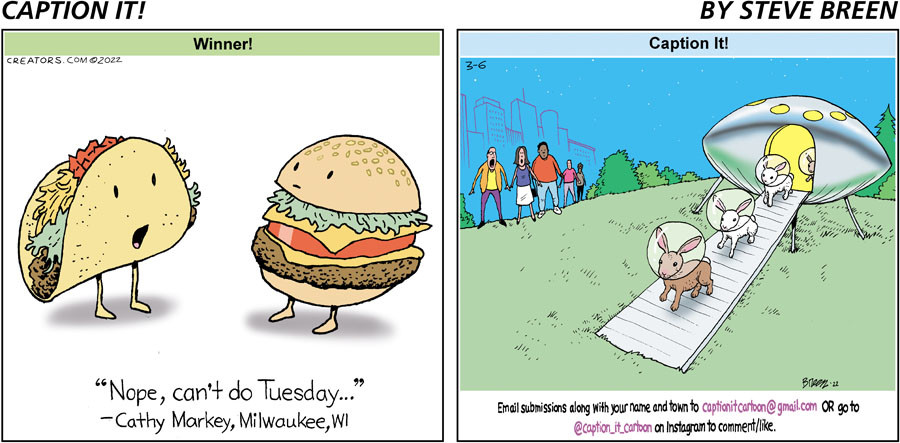 Caption It! for Mar 06, 2022