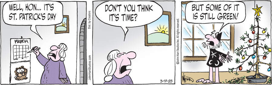 Wizard of Id for Mar 17, 2025