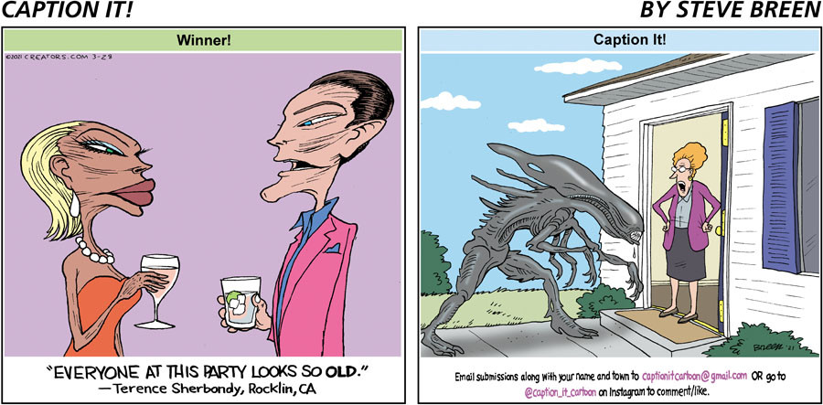 Caption It! for Mar 28, 2021