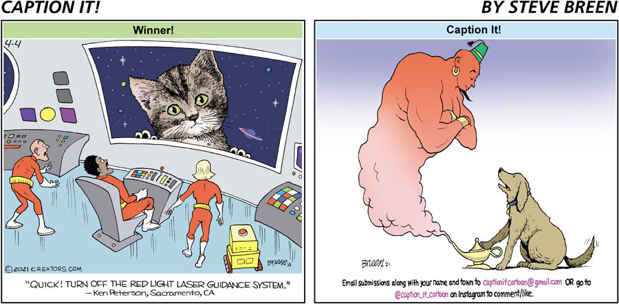 Caption It! for Apr 04, 2021