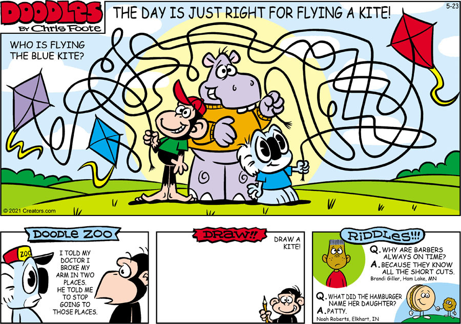 Doodles for May 23, 2021