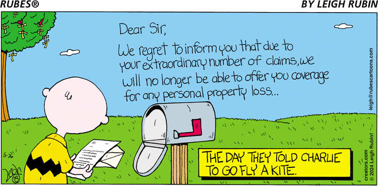 Rubes® for May 26, 2024