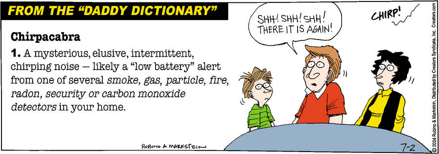 Daddy's Home for Jul 02, 2024