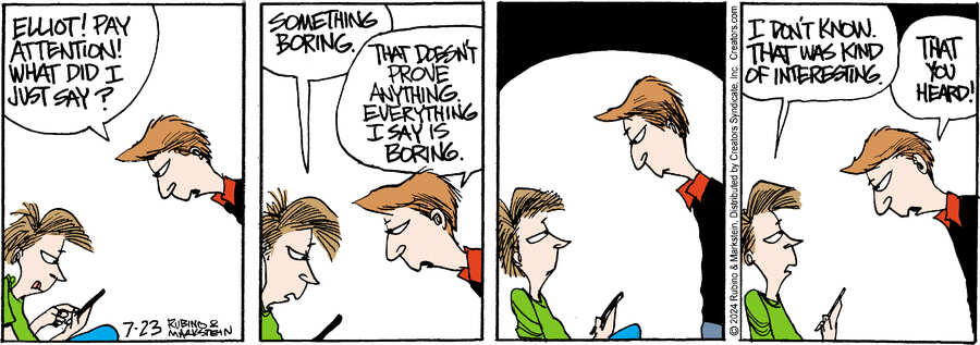 Daddy's Home for Jul 23, 2024