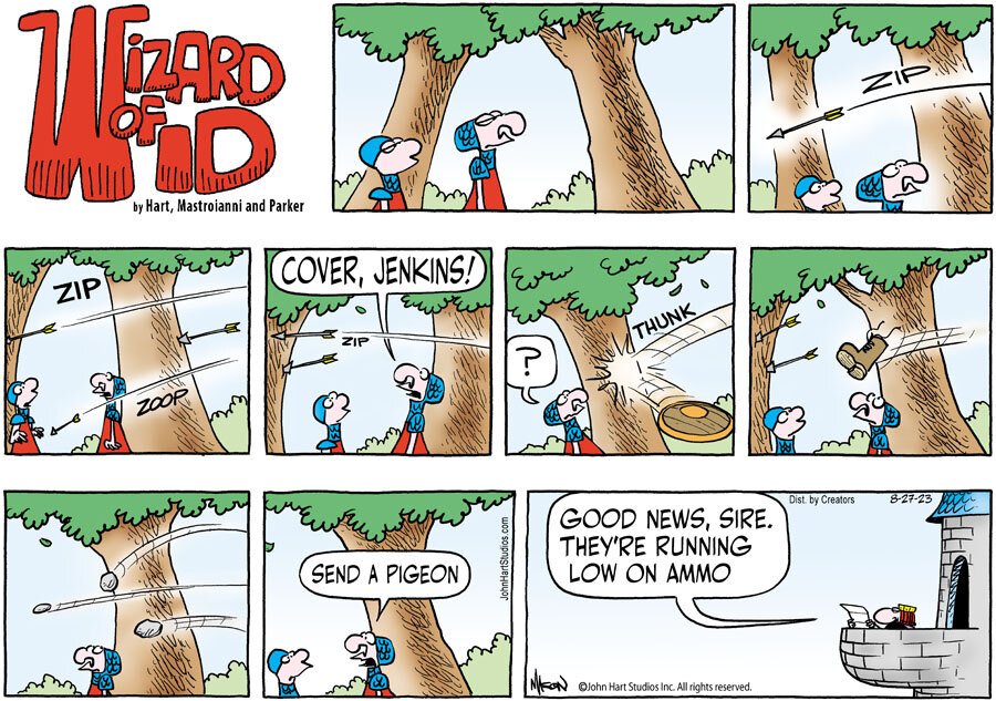 Wizard of Id for Aug 27, 2023