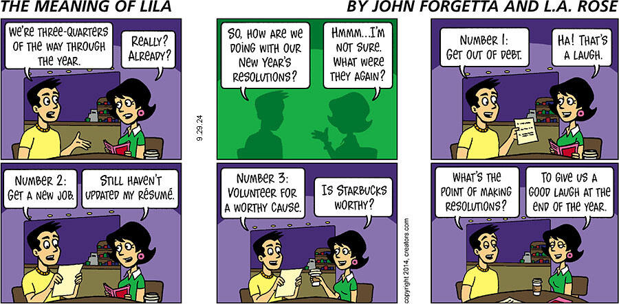 The Meaning of Lila for Sep 29, 2024