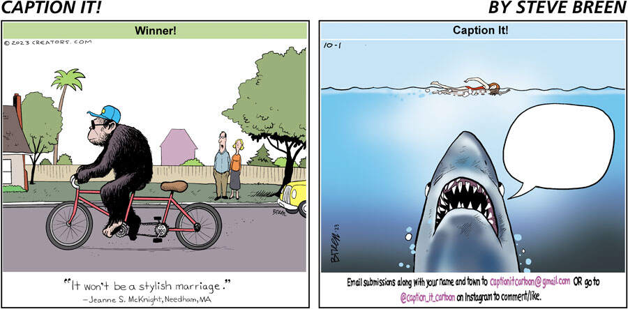 Caption It! for Oct 01, 2023