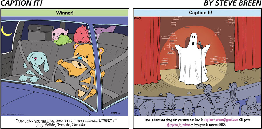 Caption It! for Oct 10, 2021