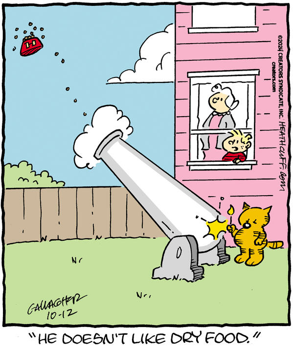 Heathcliff for Oct 12, 2024