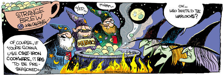 Strange Brew for Oct 13, 2024