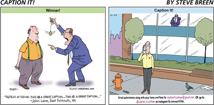 Caption It! for Oct 24, 2021