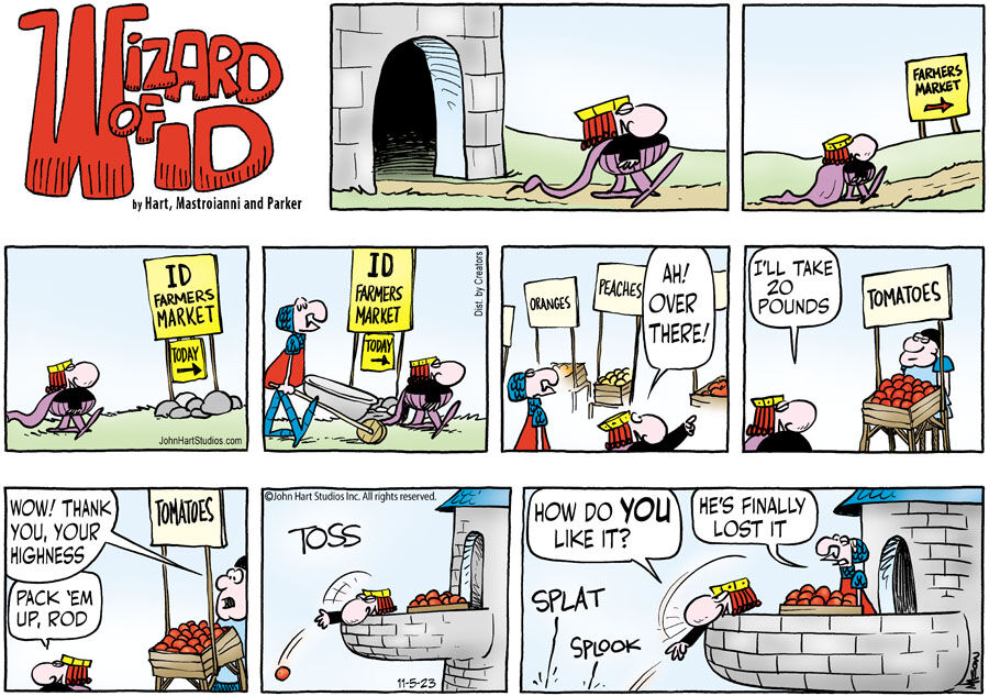 Wizard of Id for Nov 05, 2023