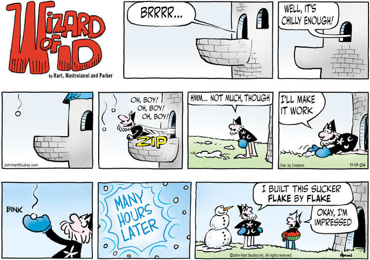 Wizard of Id for Nov 17, 2024