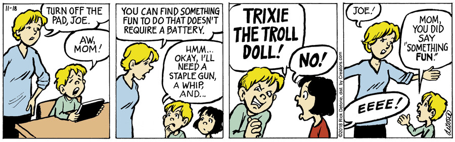 One Big Happy® for Nov 18, 2024