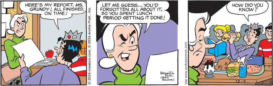 Archie for Dec 07, 2024