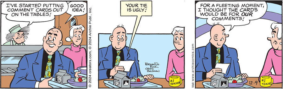 Archie for Dec 09, 2024