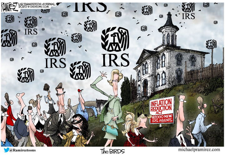 Michael Ramirez for Apr 18, 2023