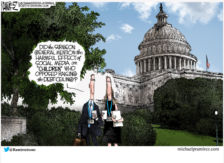 Michael Ramirez for Jun 01, 2023