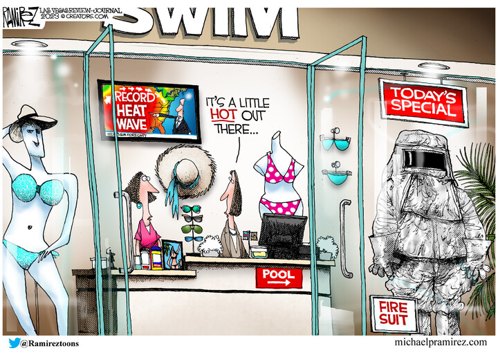 Michael Ramirez for Jul 16, 2023