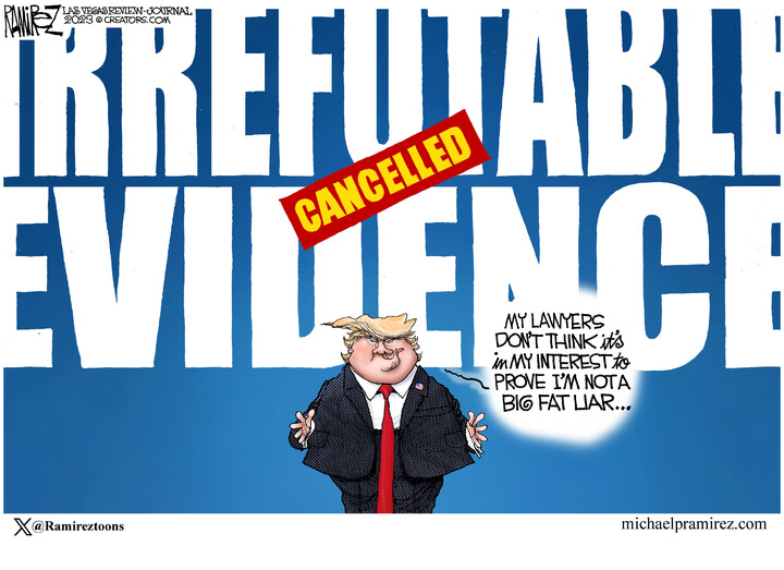 Michael Ramirez for Aug 21, 2023