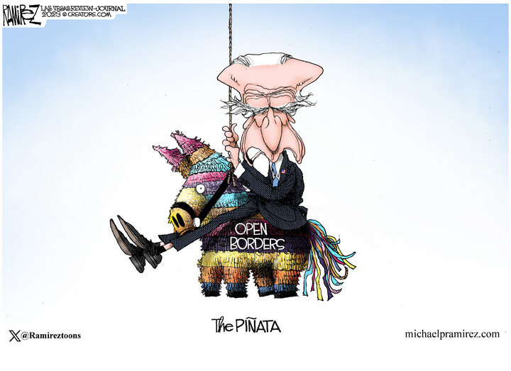 Michael Ramirez for Oct 26, 2023