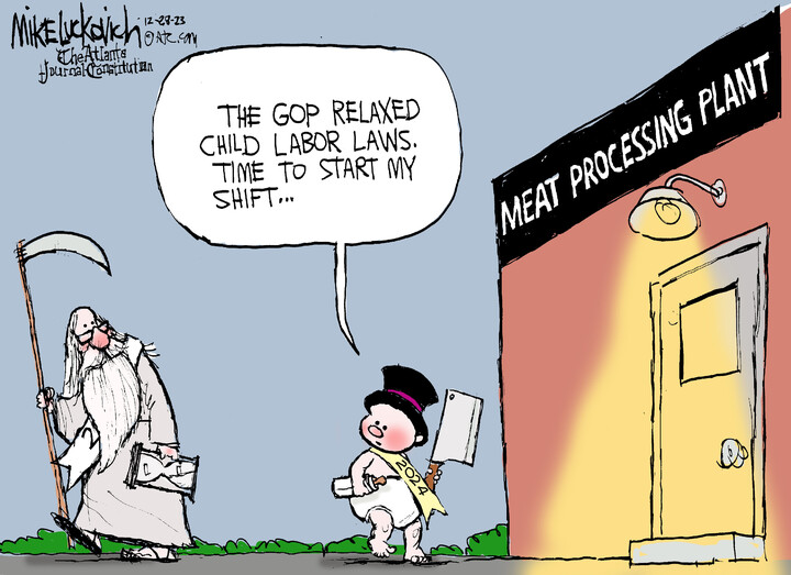 Mike Luckovich for Dec 28, 2023