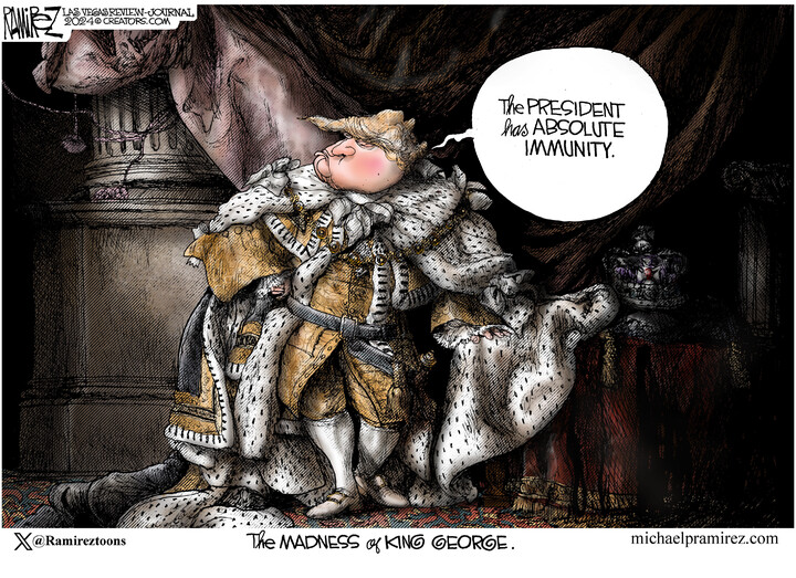 Michael Ramirez for Jan 15, 2024