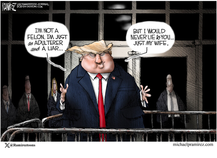 Michael Ramirez for May 27, 2024