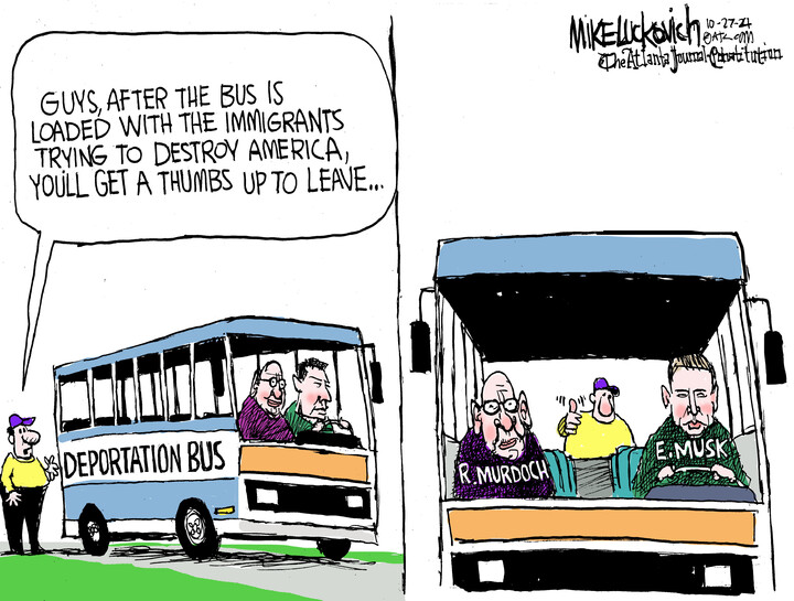 Mike Luckovich for Oct 27, 2024