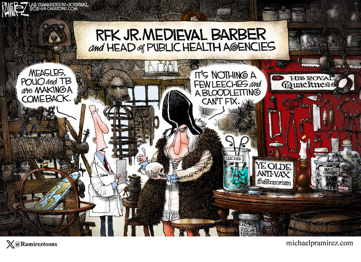 Michael Ramirez for Nov 04, 2024