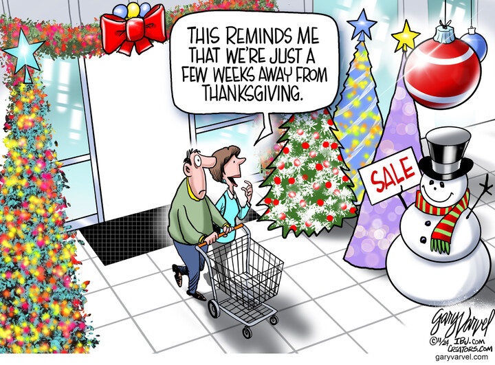 Gary Varvel for Nov 11, 2024