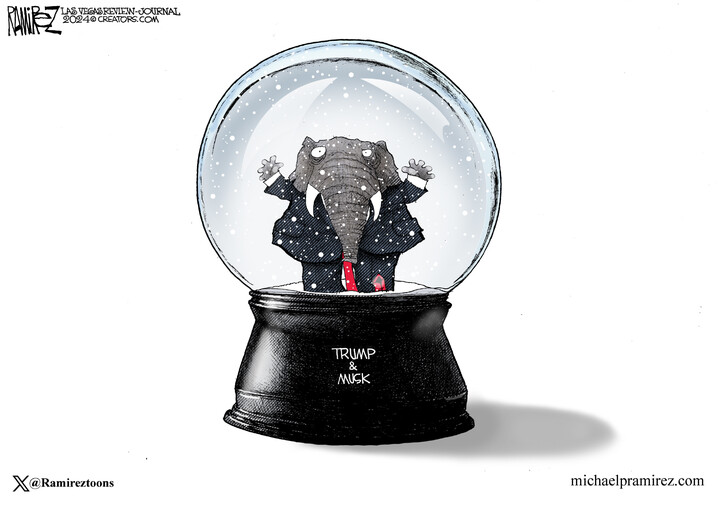 Michael Ramirez for Dec 29, 2024