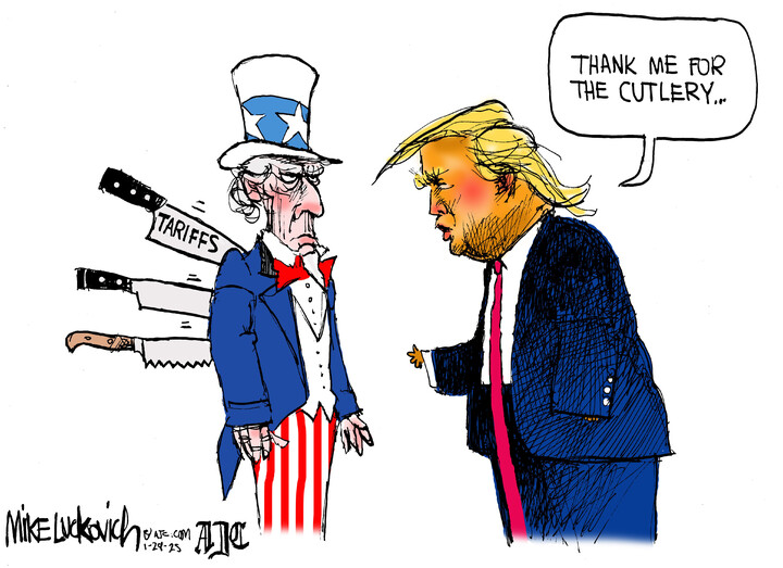 Mike Luckovich for Jan 29, 2025