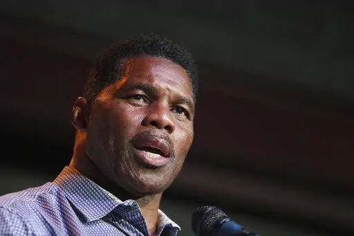 Herschel Walker, GOP candidate for the US Senate for Georgia, speaks at a primary watch party May 23, 2022, at the Foundry restaurant in Athens, Ga. Senate candidate Herschel Walker said Saturday, June 18, that he “never denied" the existence of children he had not previously disclosed publicly, telling conservative Christians that “they knew the truth.” (AP Photo/Akili-Casundria Ramsess, File)