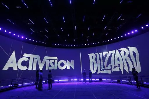 The Activision Blizzard Booth appears during the Electronic Entertainment Expo in Los Angeles on June 13, 2013. The release of “Diablo IV” is right around the corner. Early access for the highly anticipated action role-playing game begins Thursday night — ahead of next week’s official launch. “Diablo IV” marks the latest installment of Blizzard Entertainment’s “Diablo” series. (AP Photo/Jae C. Hong, File)
