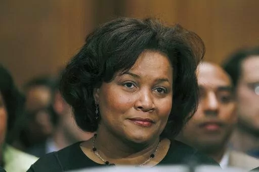 Judge J. Michelle Childs listens during her nomination hearing before the Senate Judiciary Committee on Capitol Hill in Washington, on April 16, 2010. (AP Photo/Charles Dharapak)