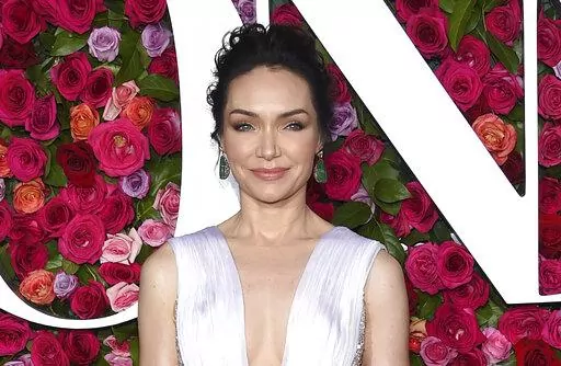 Katrina Lenk arrives at the 72nd annual Tony Awards at Radio City Music Hall on Sunday, June 10, 2018, in New York. The actor is in the enviable position of starring in the popular Netflix show "Ozark" and the hit Broadway musical “Company” simultaneously. Lenk plays Clare Shaw, the head of a family-owned pharmaceutical company with some shady dealings on “Ozark,” which begins airing the last seven episodes of the series April 29. (Photo by Evan Agostini/Invision/AP, File)