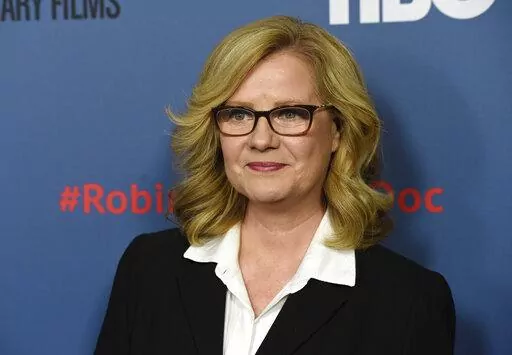 Bonnie Hunt arrives at the Los Angeles premiere of "Robin Williams: Come Inside My Mind" at the TCL Chinese Theatre on Wednesday, June 27, 2018. Hunt is the writer and director of the new comedy series “Amber Brown,” based on the mop-topped character created by author Paula Danziger. (Photo by Chris Pizzello/Invision/AP, File)