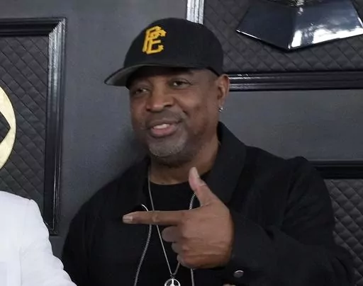 Chuck D, of Public Enemy, appears at the 65th annual Grammy Awards in Los Angeles on Feb. 5, 2023. Chuck D rounded up several rap greats - including Ice-T, Run DMC and MC Lyte – who offered their firsthand accounts about the anthology of hip-hop in a four-part series “Fight the Power: How Hip Hop Changed the World,” which is currently streaming on PBS platforms through Thursday. (Photo by Jordan Strauss/Invision/AP, File)