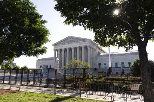 The U.S. Supreme Court on Monday, June 6, 2022, in Washington. (AP Photo/Manuel Balce Ceneta)