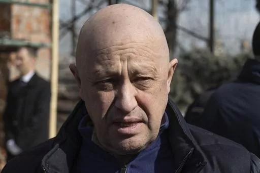 Yevgeny Prigozhin, the owner of the Wagner Group military company, arrives during a funeral ceremony at the Troyekurovskoye cemetery in Moscow, Russia, Saturday, April 8, 2023. From a hot dog vendor to head of the formidable mercenary army Wagner Group, Prigozhin's rise through Russian society could easily be described as meteoric. But it all came to a sudden end when the plane carrying him and others mysteriously exploded on Aug 23, 2023. (AP Photo, file)